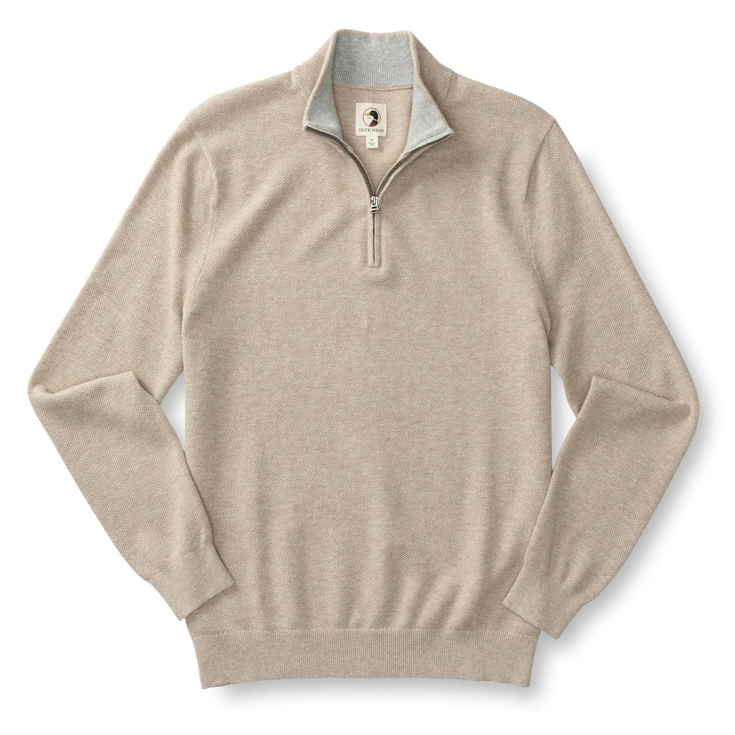 Colton Pique 1/4 Zip Sweater