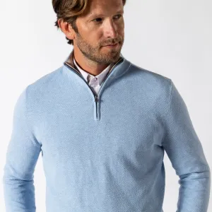 Colton Pique 1/4 Zip Sweater