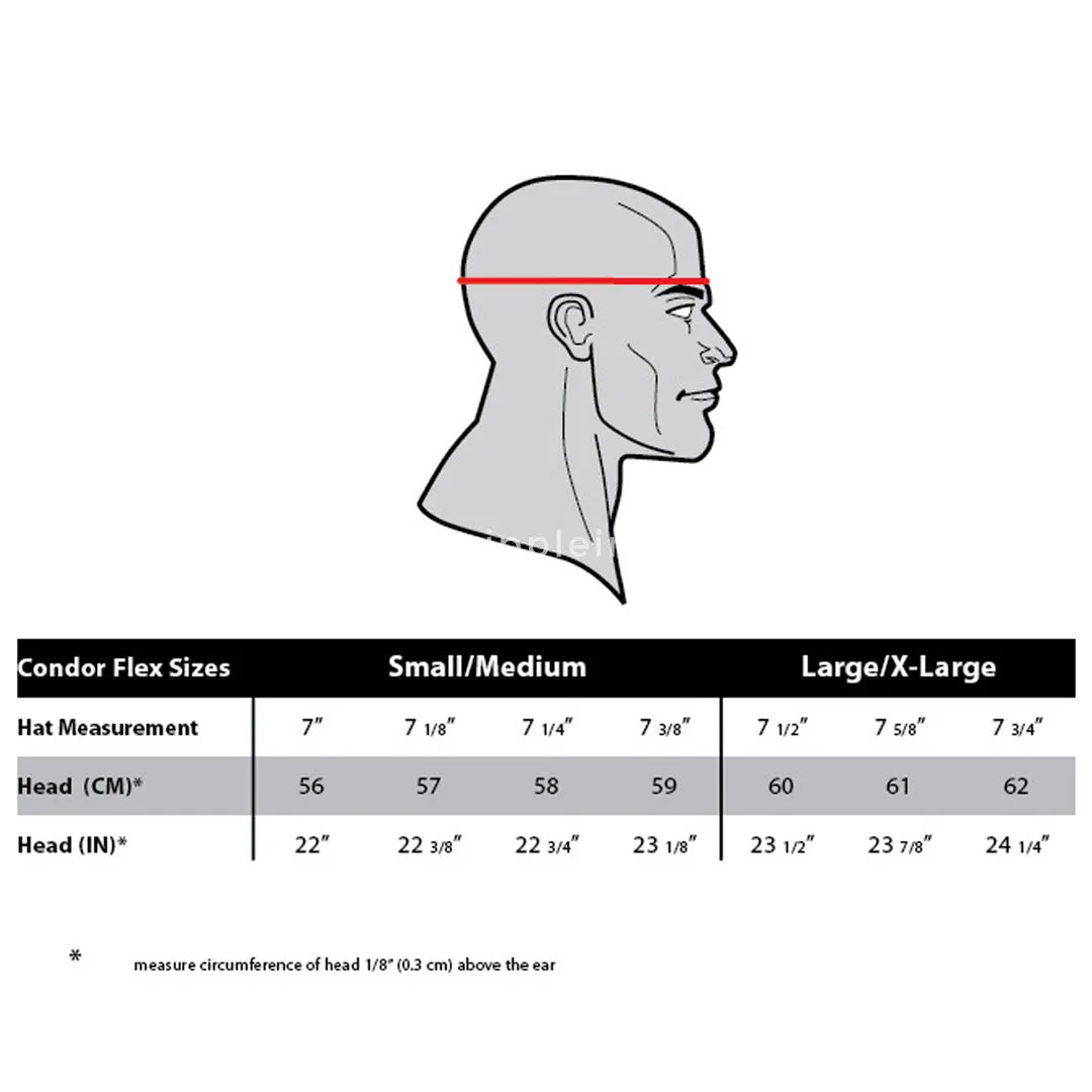 Condor - Black - Flex Cap
