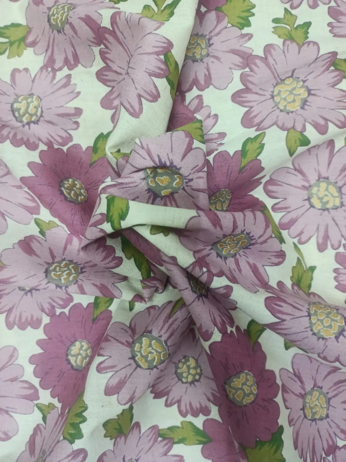 Cotton Linen Flax Digital Printed Fabric