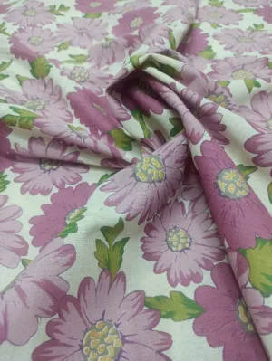 Cotton Linen Flax Digital Printed Fabric