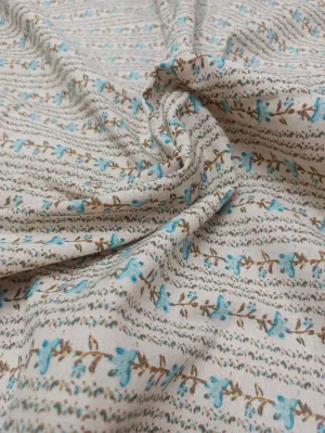 Cotton Linen Flax Digital Printed Fabric