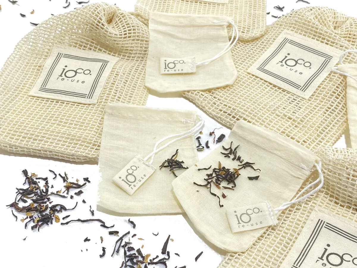 Cotton Tea Bags (Set of 4) BELOW COST