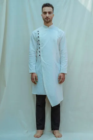 Cotton X Linen Overlapped Kurta