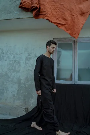 Cotton X Linen Side Placket Kurta