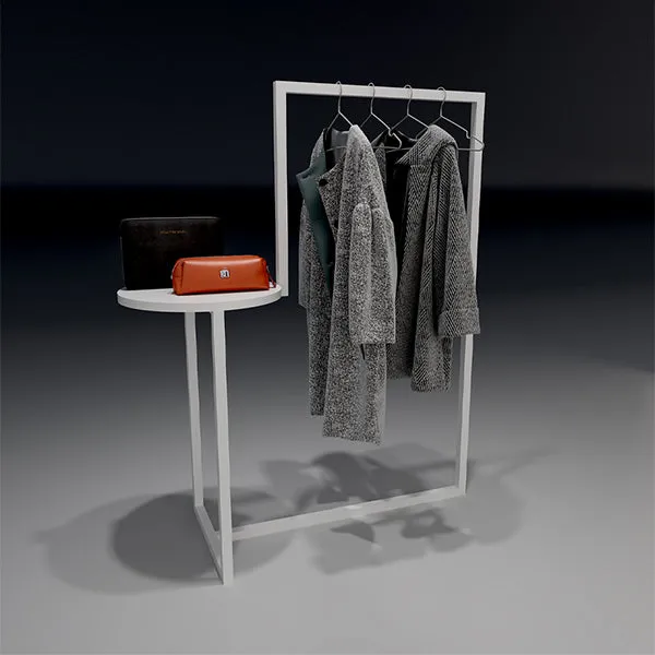 CR023 Retail Clothing Rack Garment Store Display