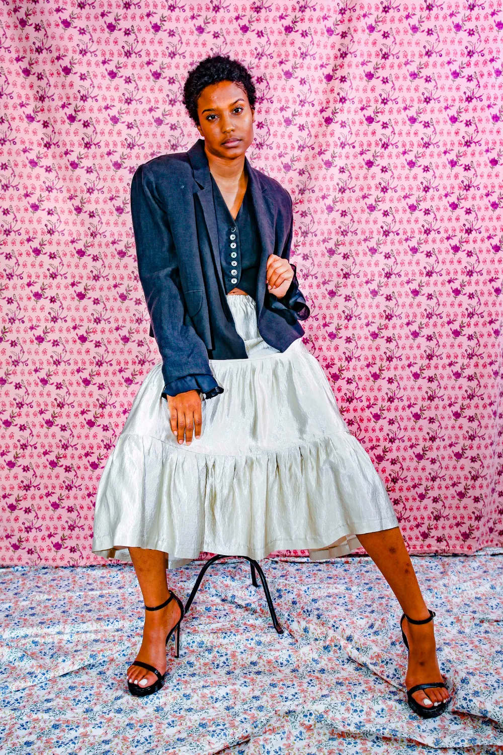 Cropped Blazer