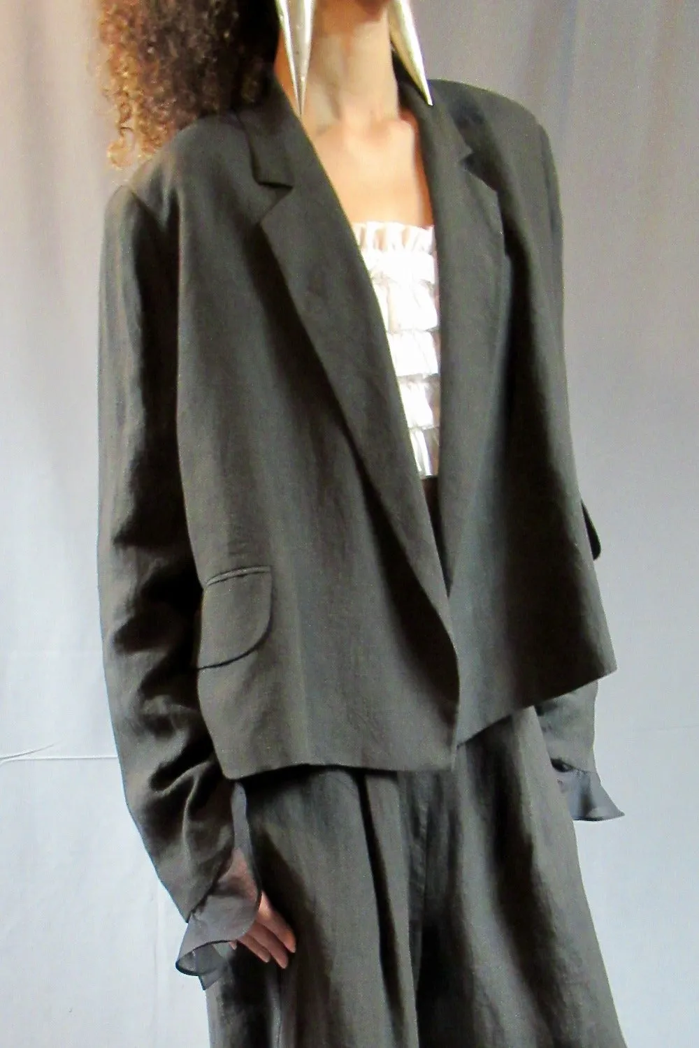 Cropped Blazer