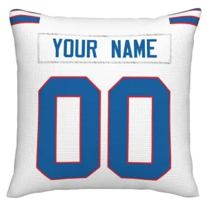 Custom B.Bills Pillow Royal Football Team Decorative Throw Pillow Case Print Personalized Football Style Fans Letters & Number Birthday Gift Football Pillows