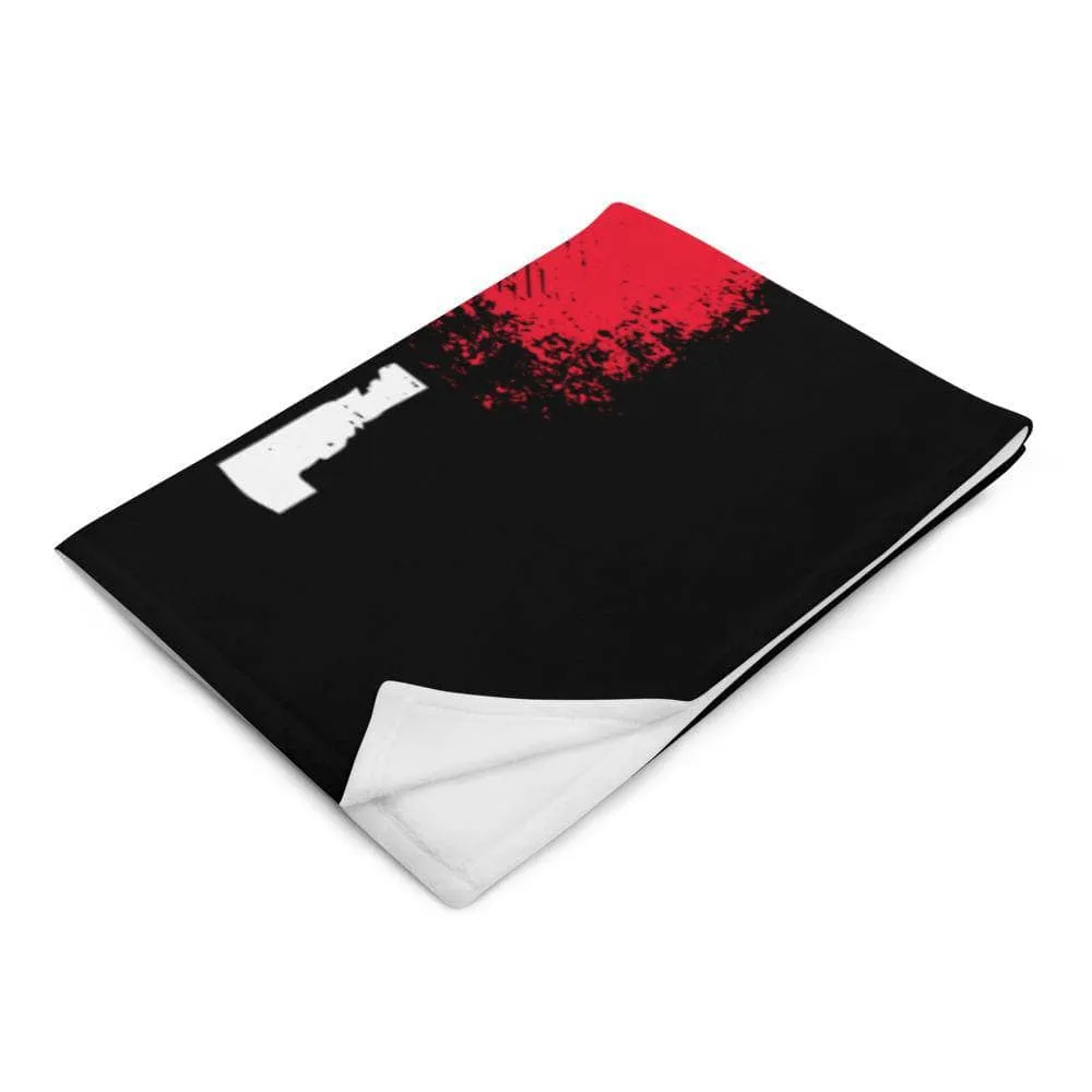 Custom Made Design Your Own Throw Blanket- Black Diamonds New York