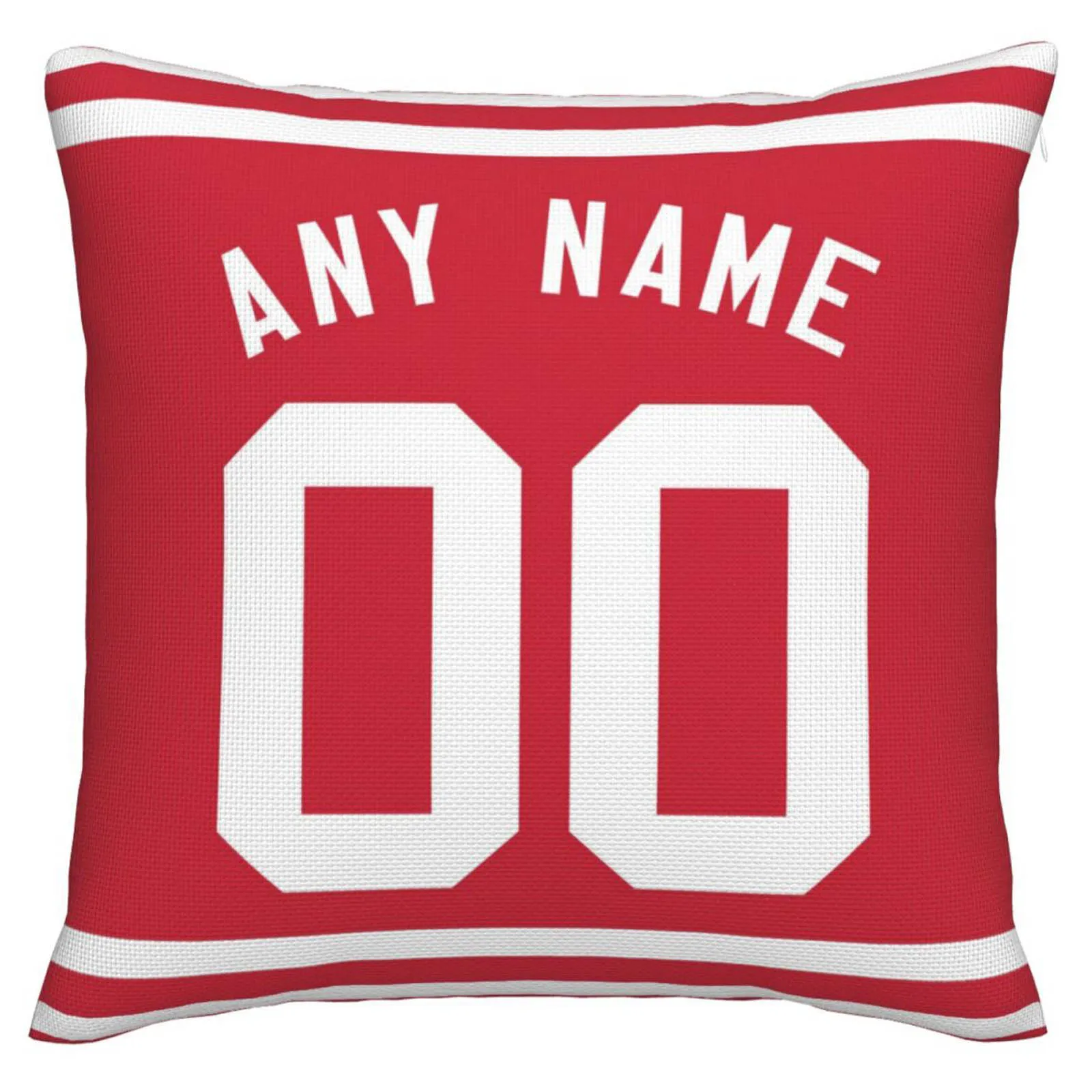 Custom SF.49ers Pillow Decorative Throw Pillow Case - Print Personalized Football Team Fans Name & Number Birthday Gift Football Pillows