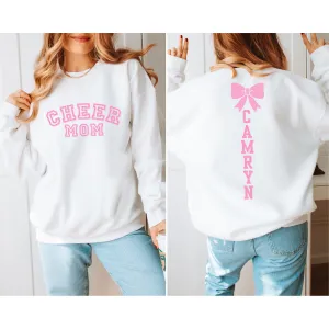 Customizable Embossed Cheer Competition Sweatshirts