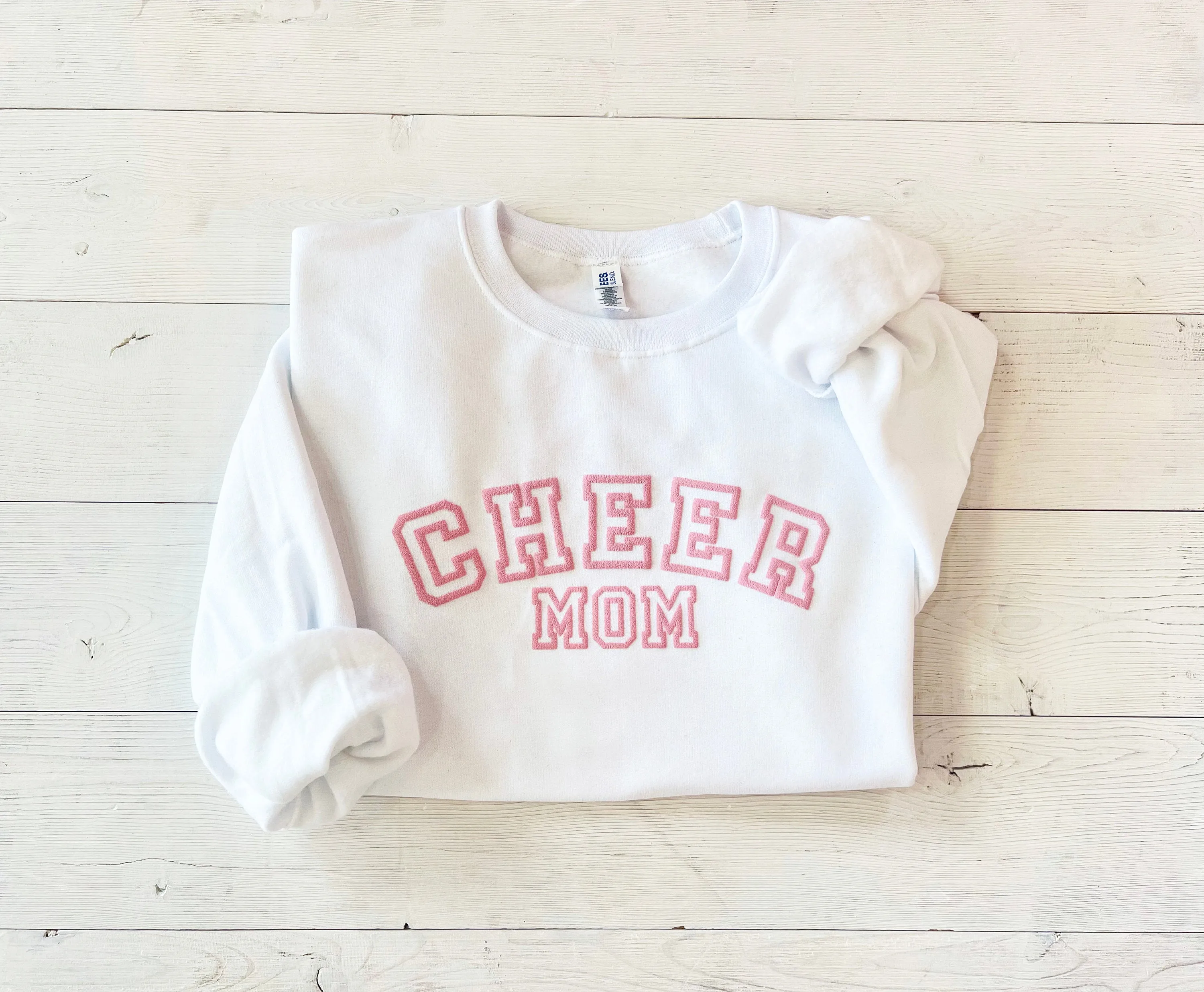 Customizable Embossed Cheer Competition Sweatshirts