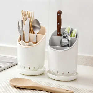Cutlery Organizer and Barrel Drain Rack