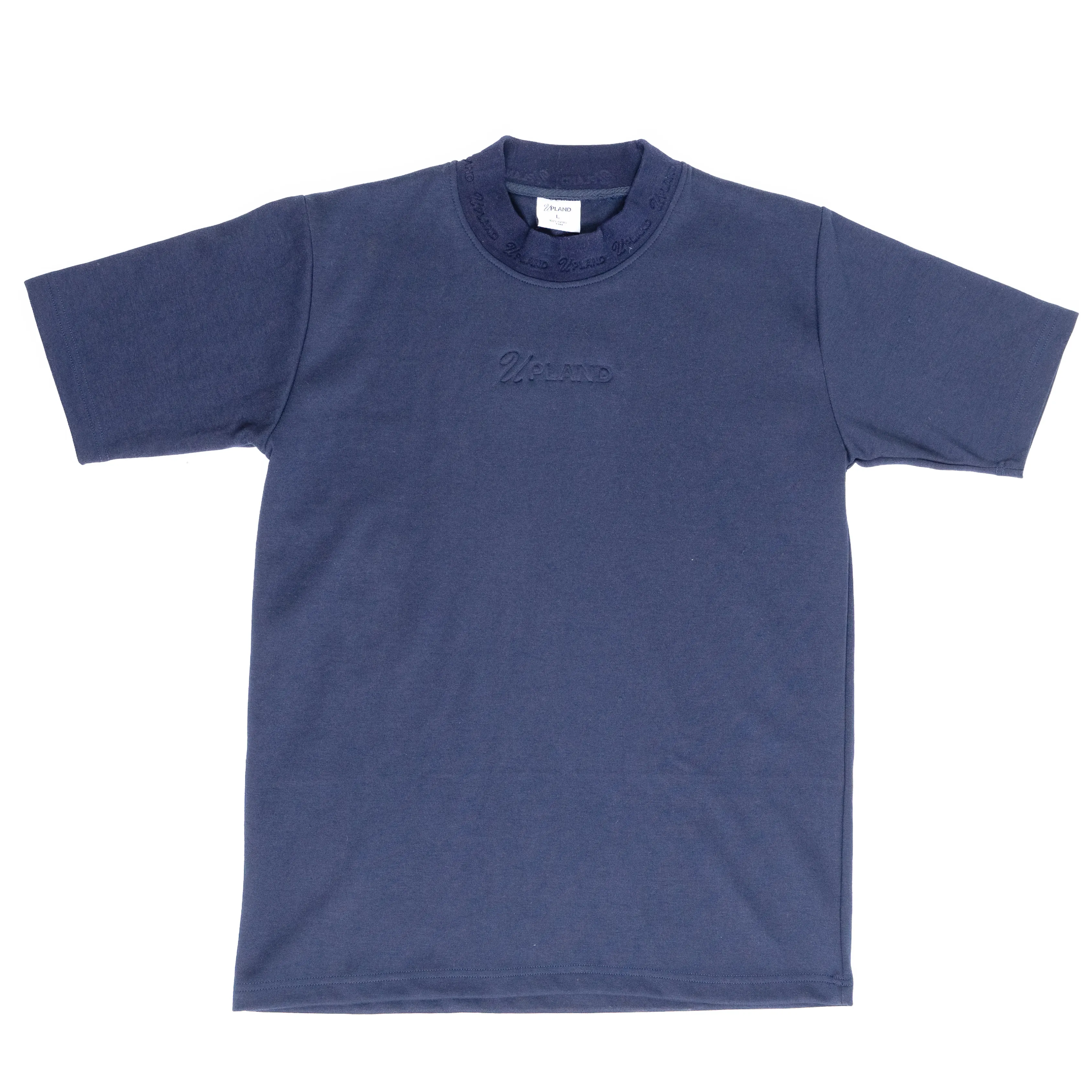 Dark Blue Embossed Tee
