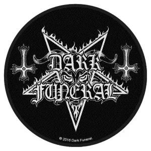 Dark Funeral - Round logo hihamerkki
