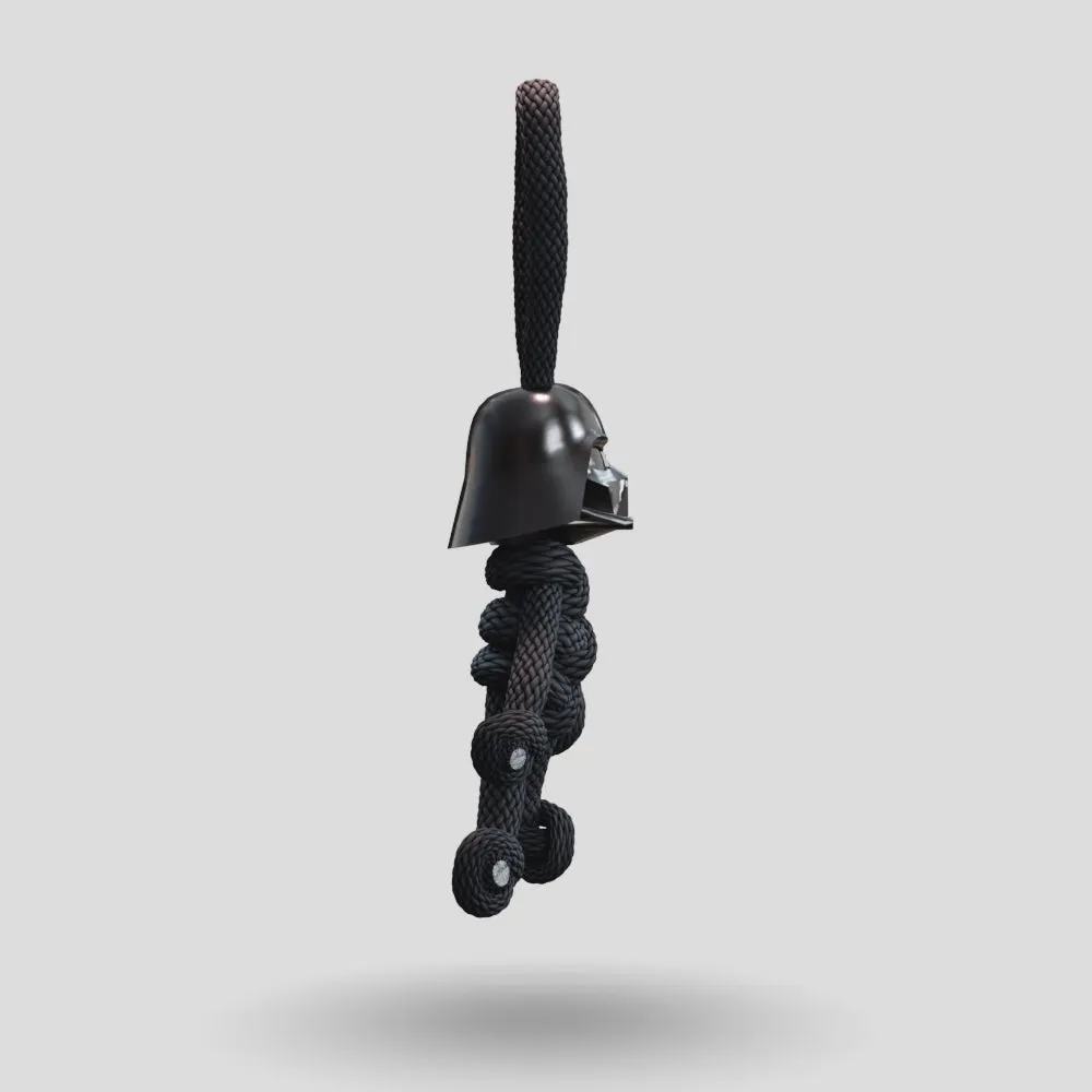 Darth Vader Paracord Buddy Keychain