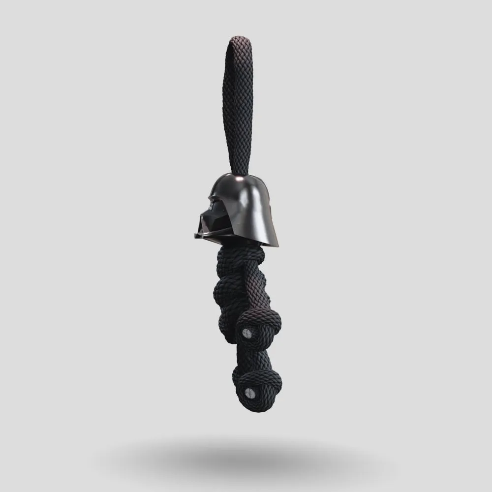 Darth Vader Paracord Buddy Keychain