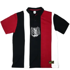 DEEP DISH VERTICAL STRIPE POLO