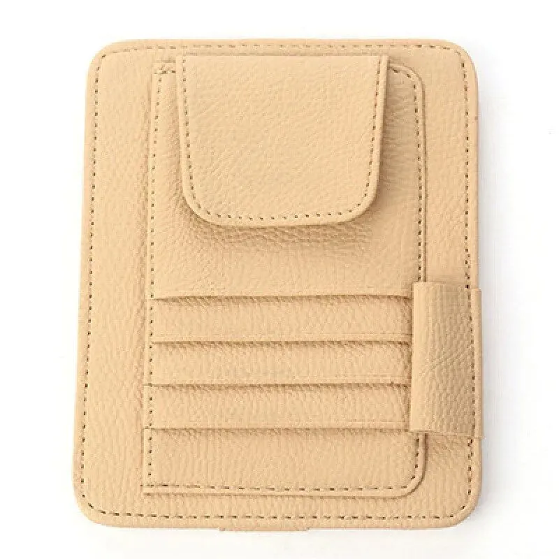 Deluxe Car Sun Visor Multi-Pocket Organizer