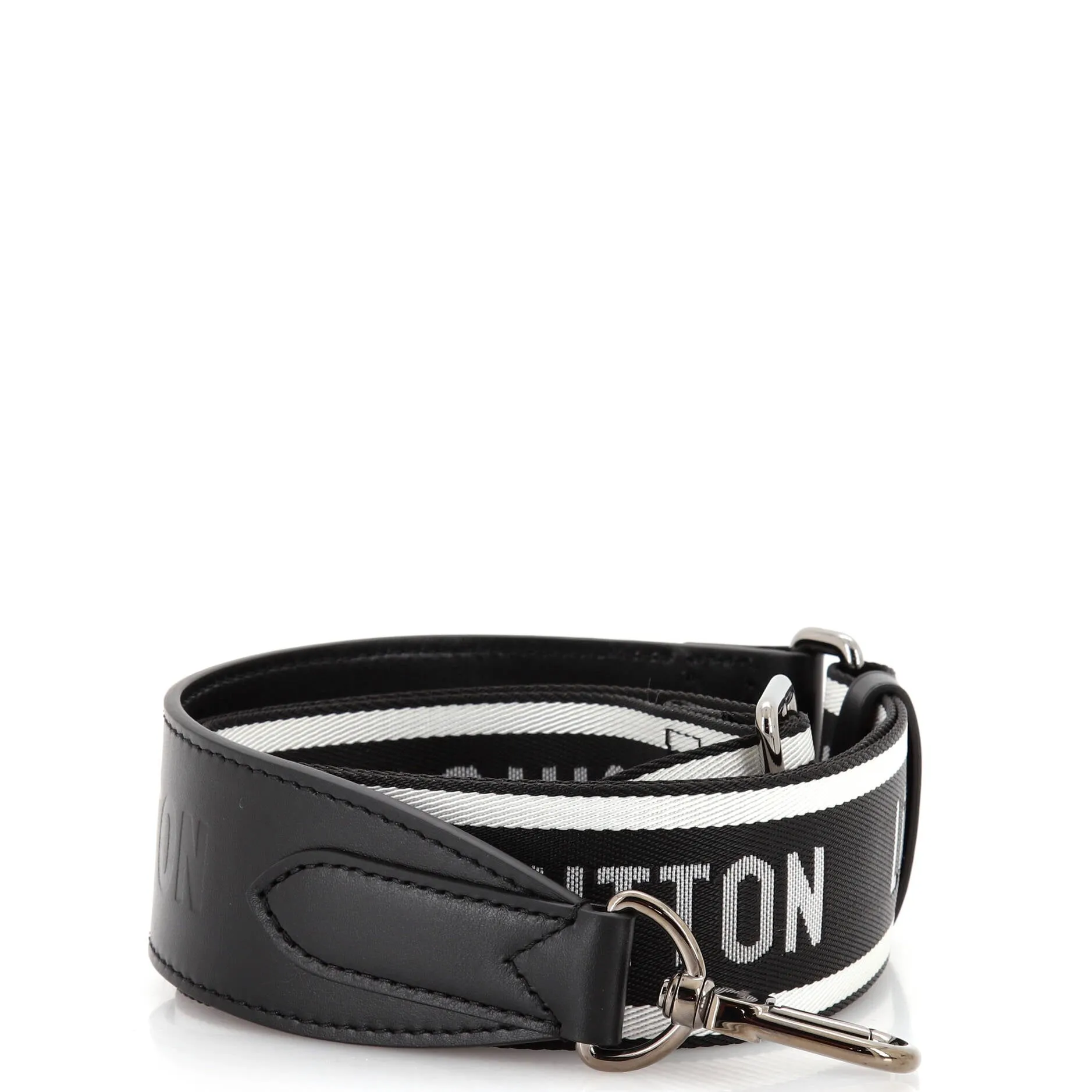 Designer Sporty Logo Bandouliere Strap Jacquard