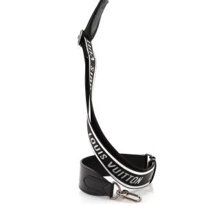 Designer Sporty Logo Bandouliere Strap Jacquard