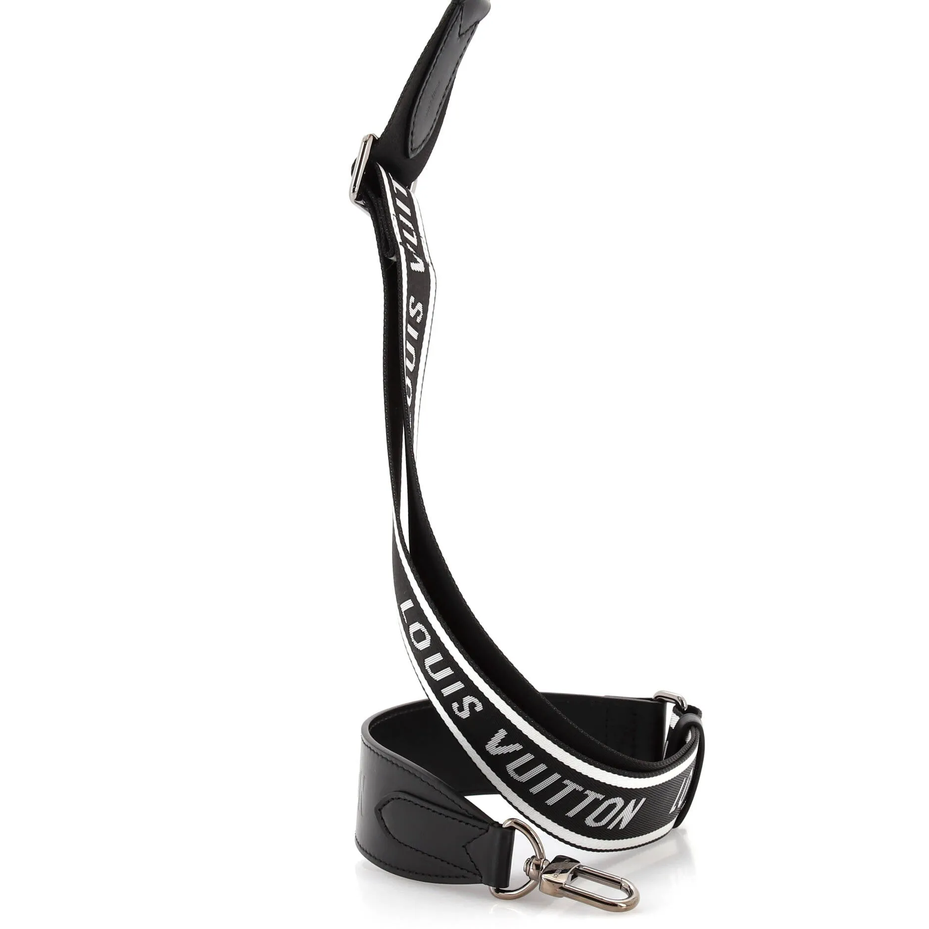 Designer Sporty Logo Bandouliere Strap Jacquard