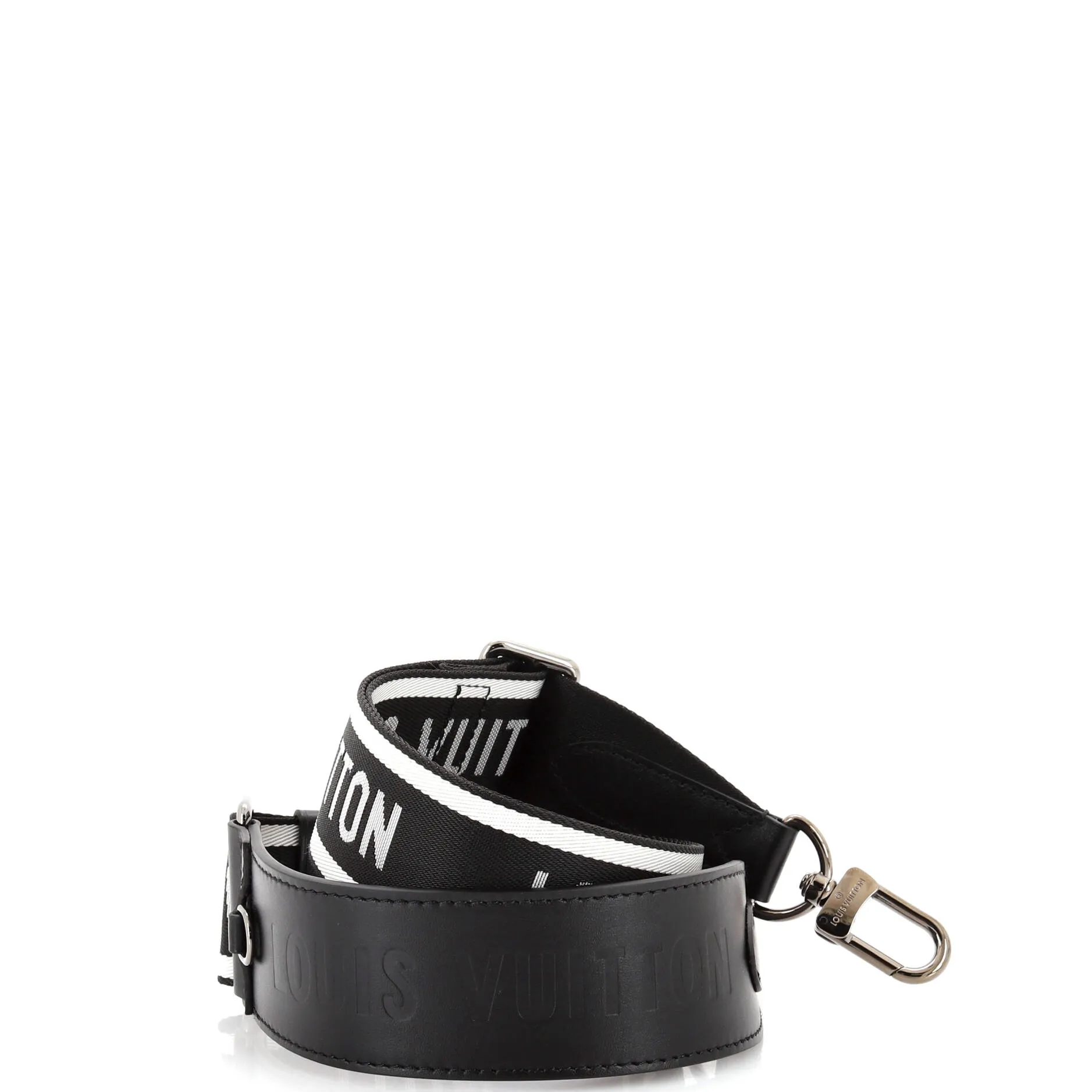 Designer Sporty Logo Bandouliere Strap Jacquard