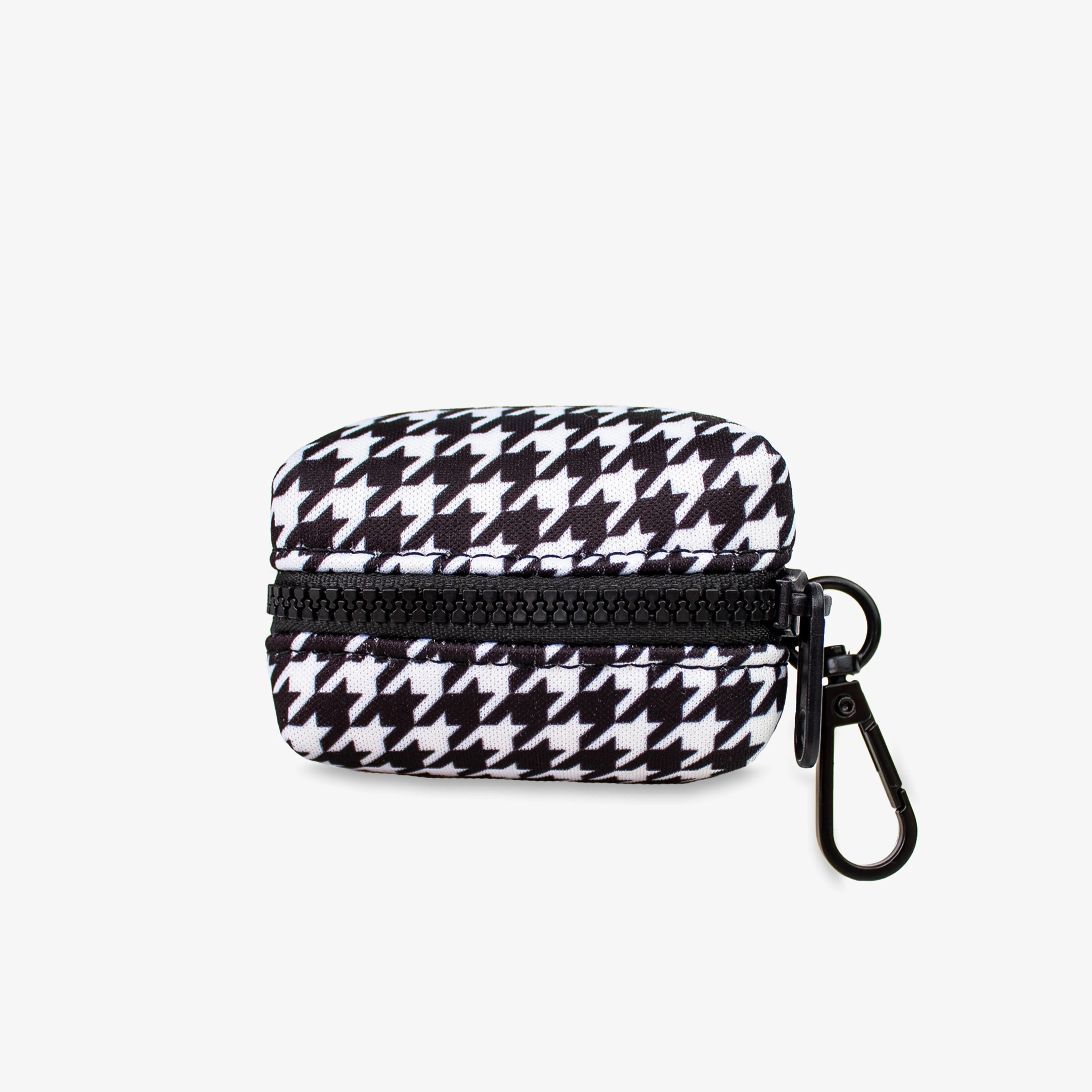 Dog Poop Bag Holder: Knightsbridge Houndstooth