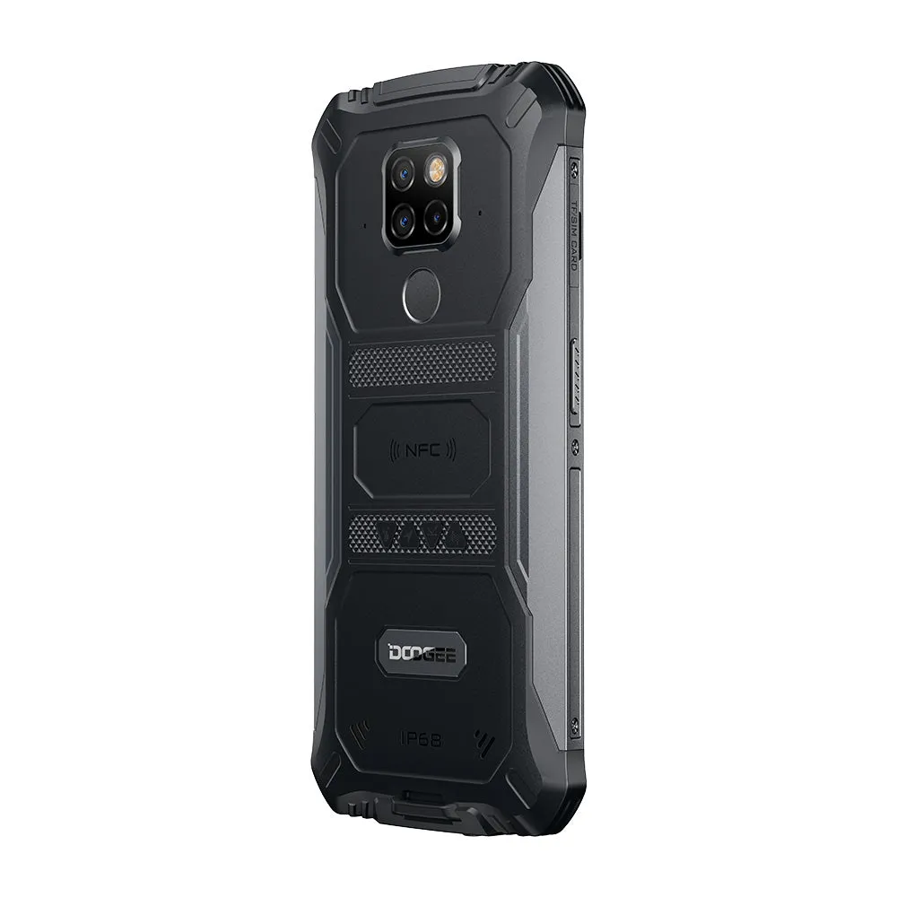 Doogee S68 Pro Cellphone Helio P70 Octa-core 6GB 128GB Memory 21MP 16MP 8MP 8MP Camera 5.84"" IPS Display 6300mAh 12V/2A Charge Smartphone Black_European version