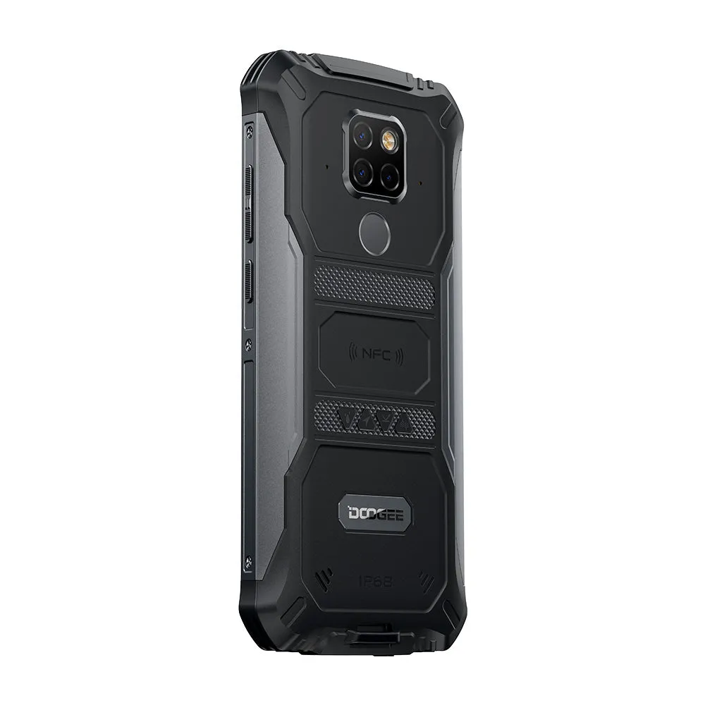 Doogee S68 Pro Cellphone Helio P70 Octa-core 6GB 128GB Memory 21MP 16MP 8MP 8MP Camera 5.84"" IPS Display 6300mAh 12V/2A Charge Smartphone Black_European version