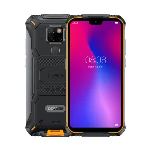 Doogee S68 Pro Cellphone Helio P70 Octa-core 6GB 128GB Memory 21MP 16MP 8MP 8MP Camera 5.84"" IPS Display 6300mAh 12V/2A Charge Smartphone Orange_Non-European version
