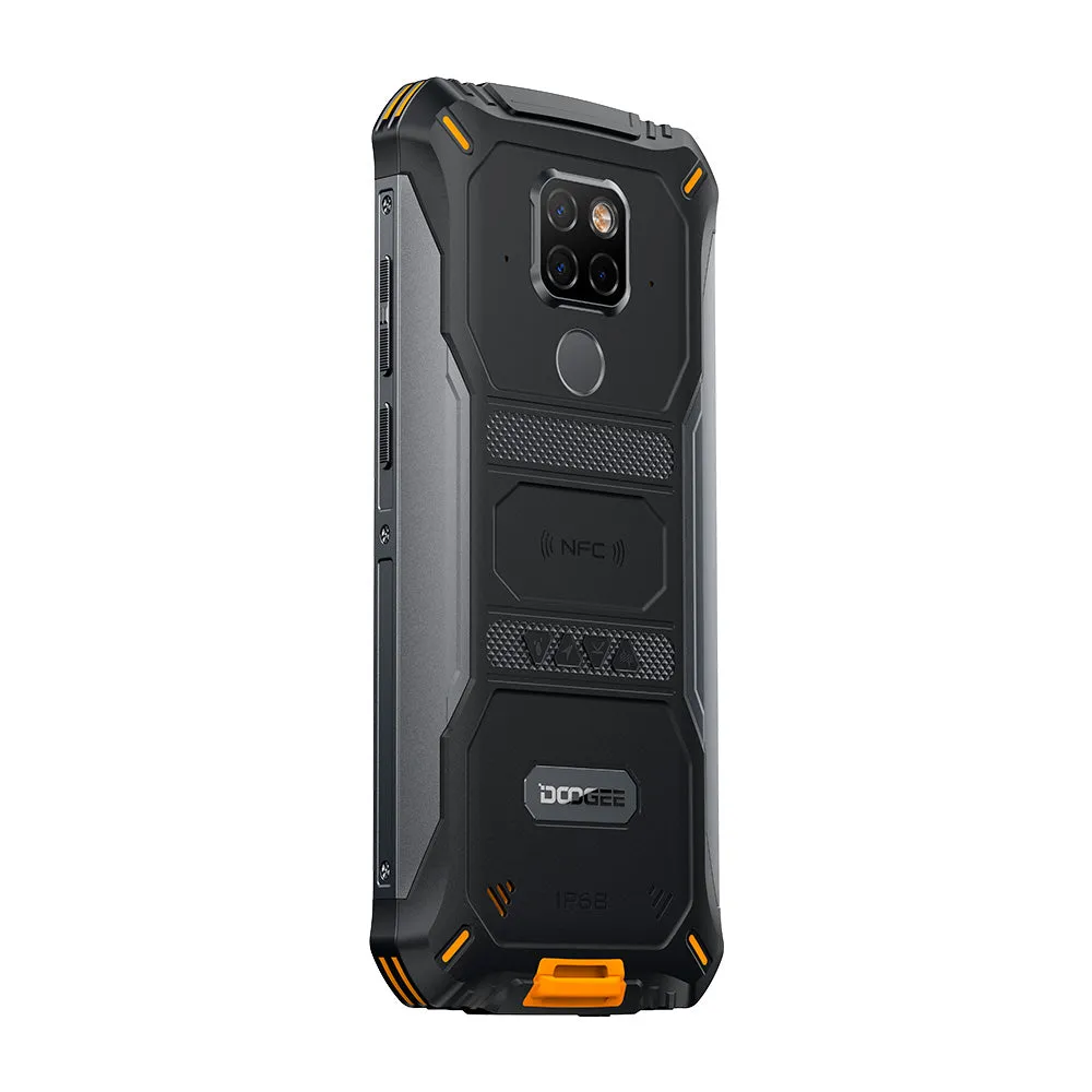 Doogee S68 Pro Cellphone Helio P70 Octa-core 6GB 128GB Memory 21MP 16MP 8MP 8MP Camera 5.84"" IPS Display 6300mAh 12V/2A Charge Smartphone Orange_Non-European version