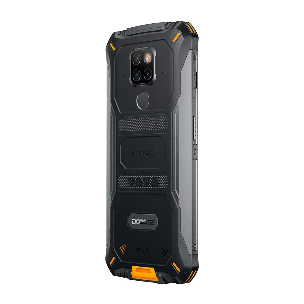 Doogee S68 Pro Cellphone Helio P70 Octa-core 6GB 128GB Memory 21MP 16MP 8MP 8MP Camera 5.84"" IPS Display 6300mAh 12V/2A Charge Smartphone Orange_Non-European version