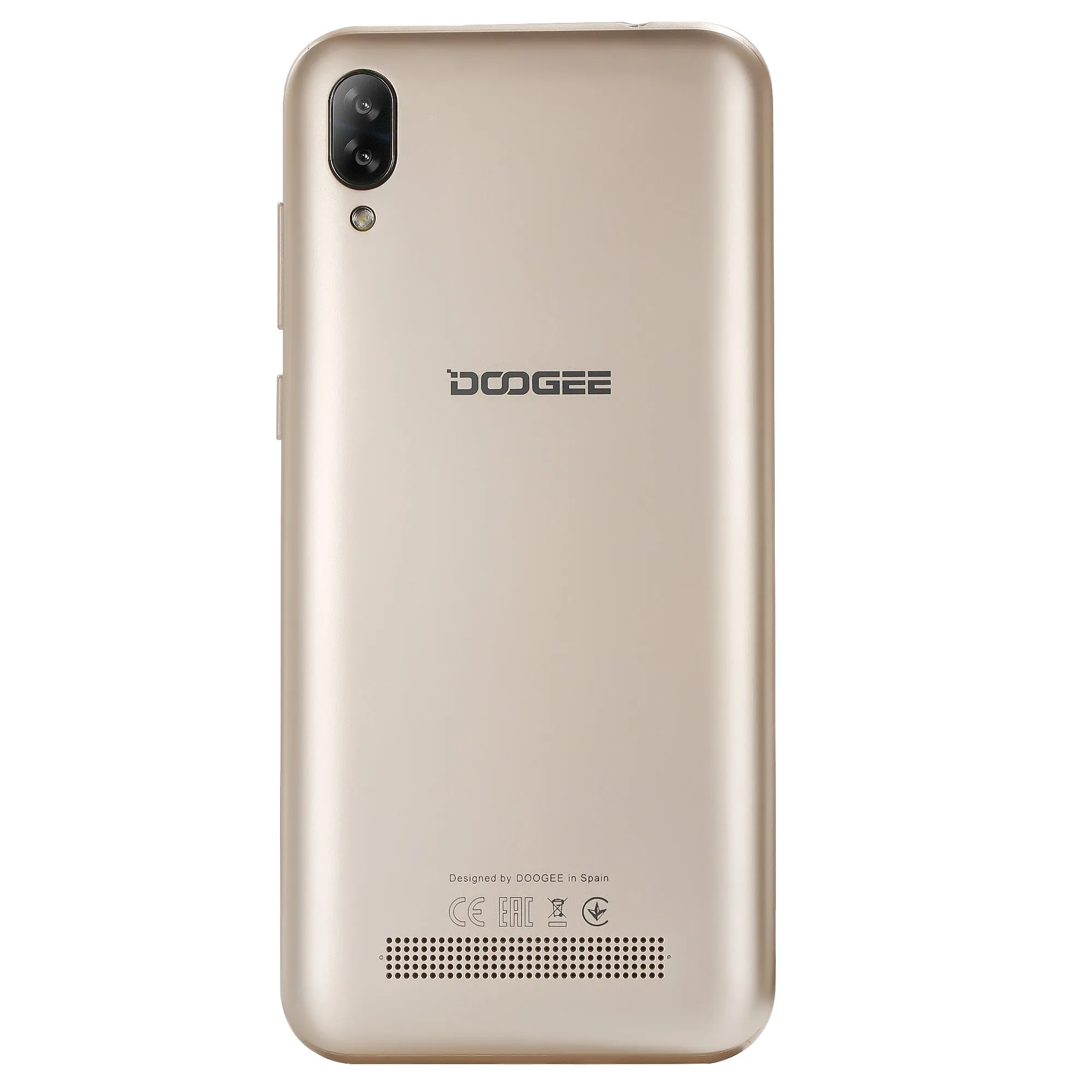DOOGEE X90 Cellphone 6.1inch 19:9 Waterdrop LTPS Screen Smartphone Quad Core CPU 1GB RAM 16GB ROM 3400mAh Battery Dual SIM Cards 8MP 5MP Camera Android 8.1 OS  Black_European version