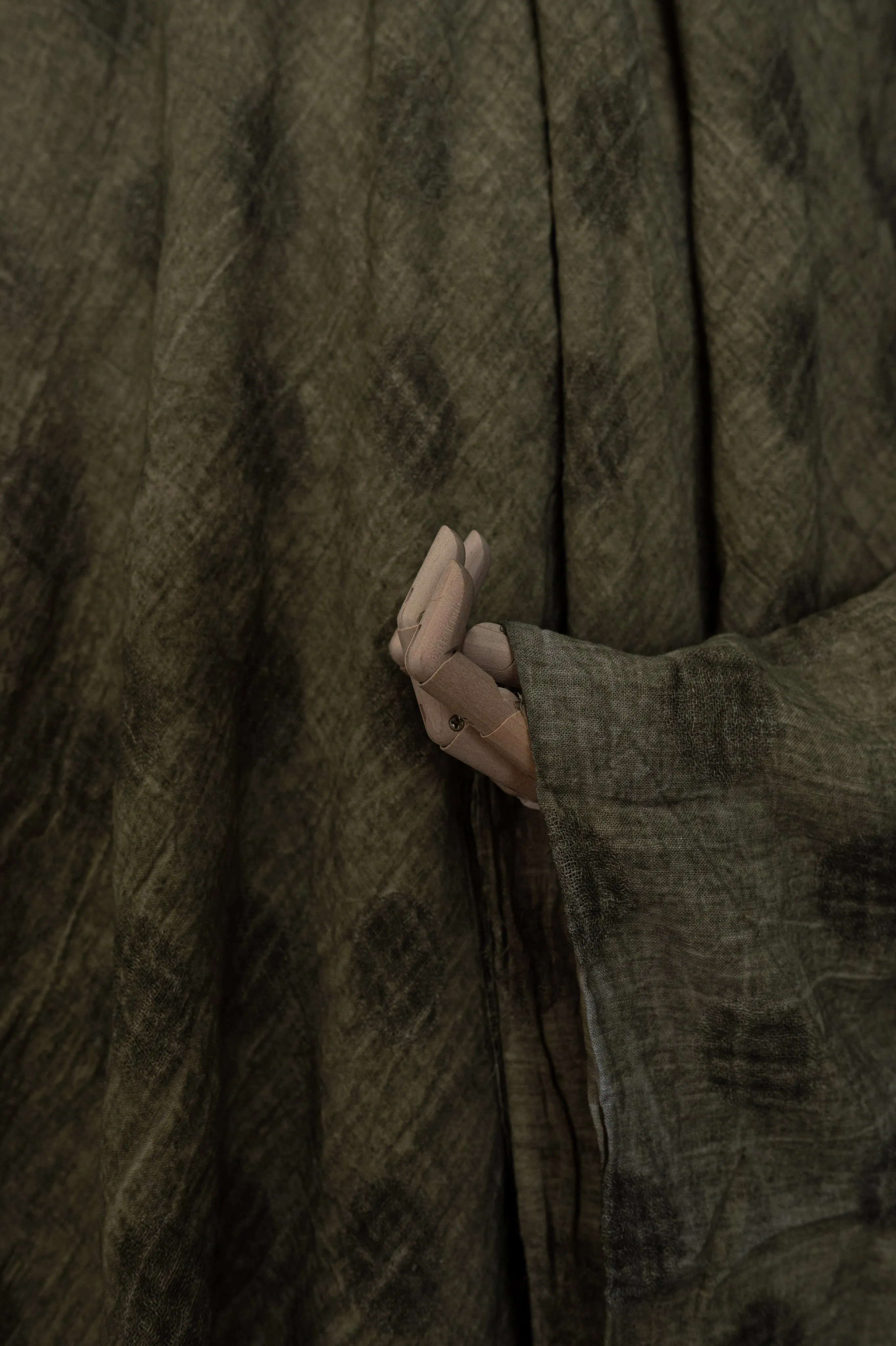 Double Weave Dots - Olive