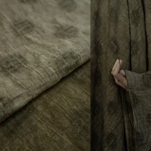 Double Weave Dots - Olive