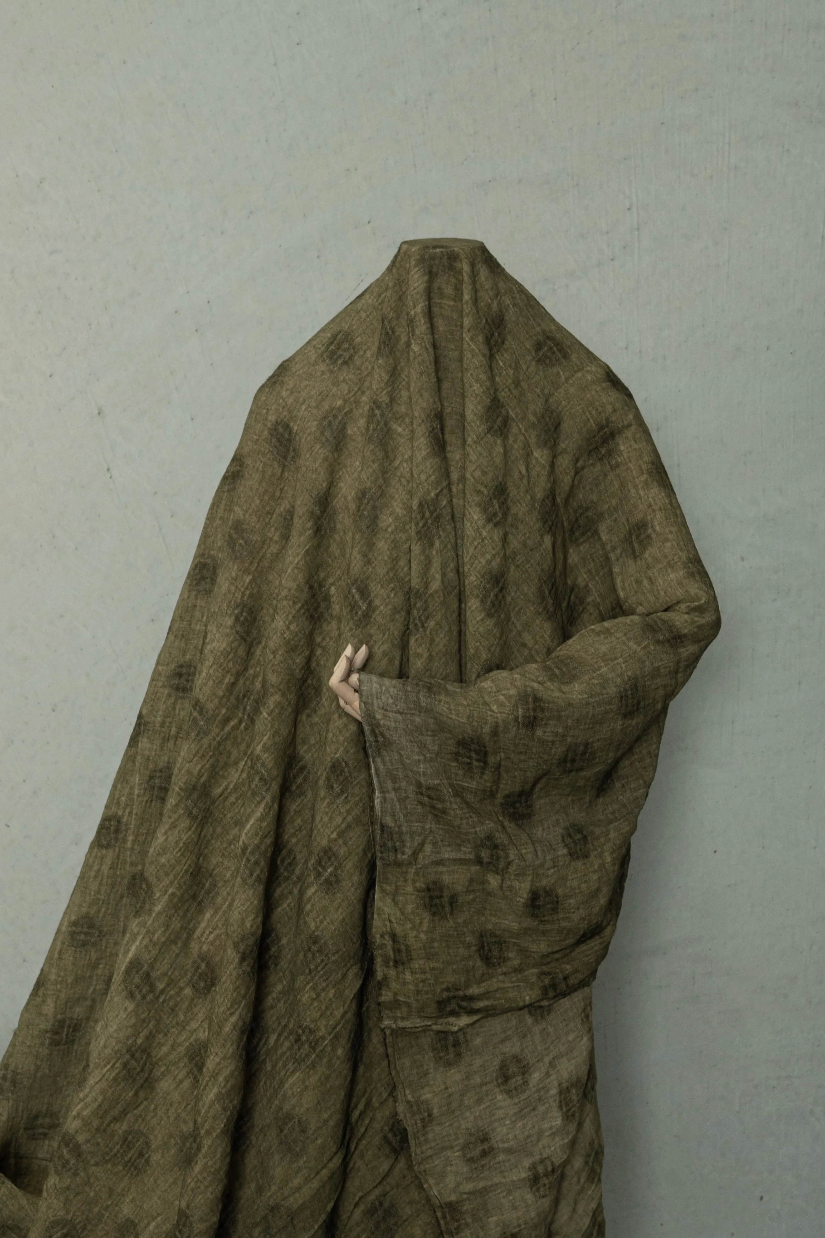 Double Weave Dots - Olive
