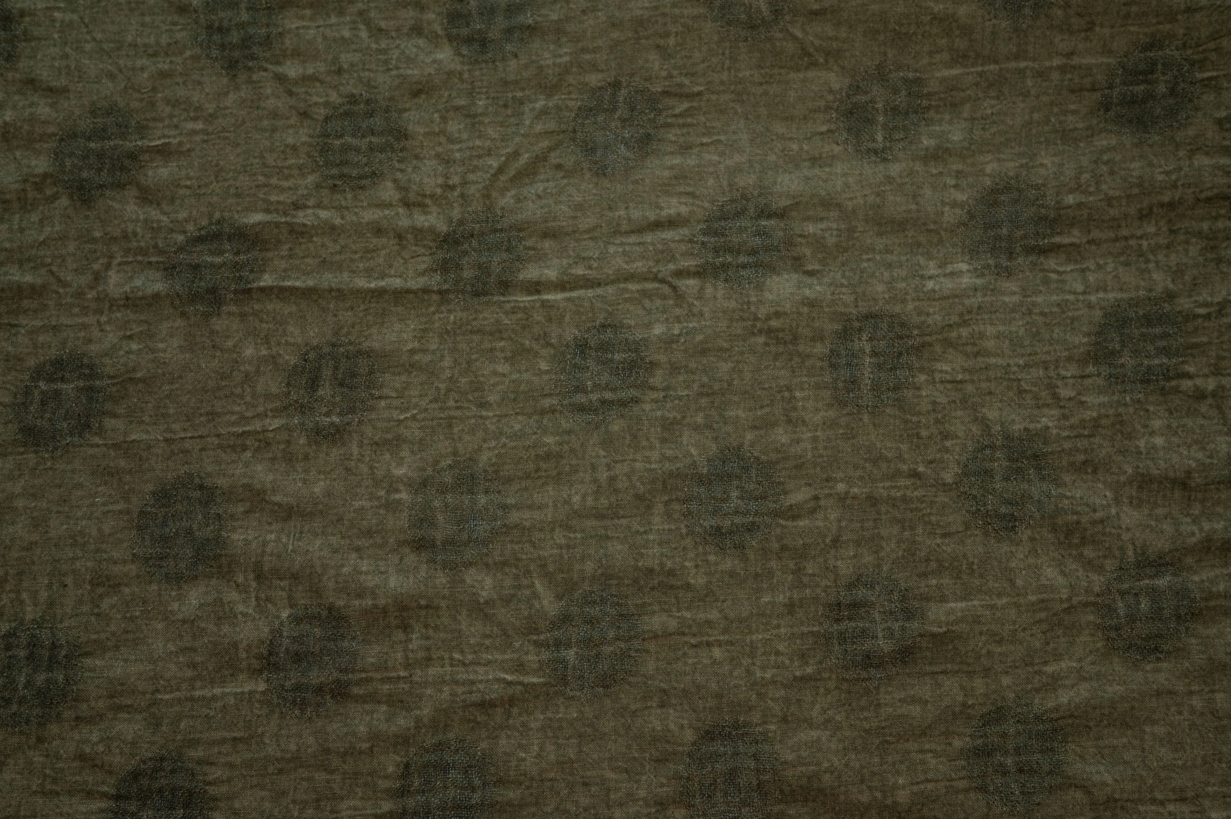 Double Weave Dots - Olive
