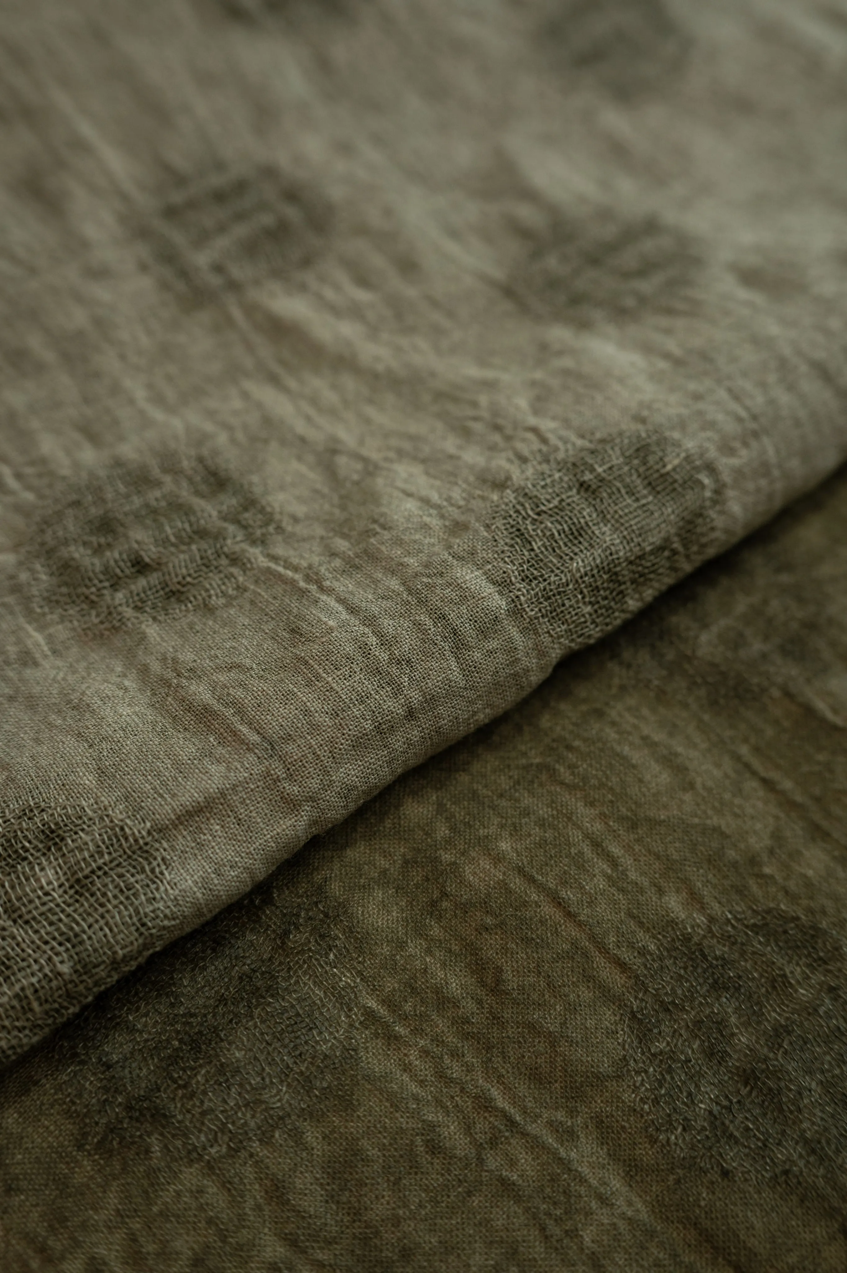 Double Weave Dots - Olive