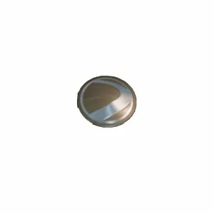 Dye circle metal logo, gold
