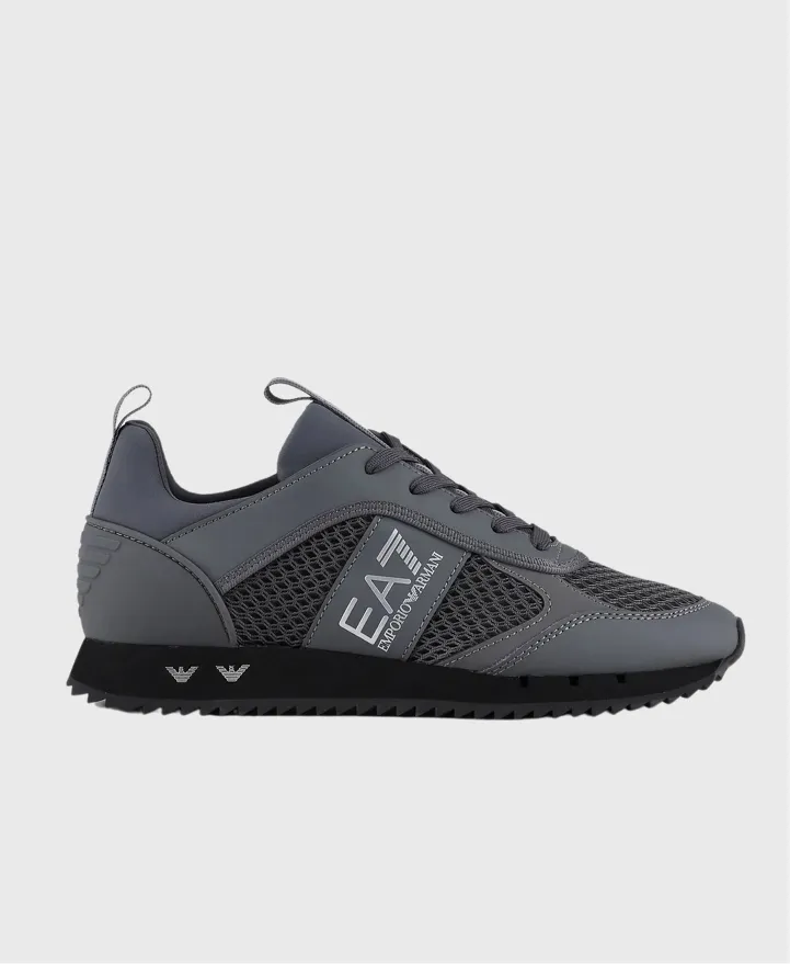 EA7 Emporio Armani X8X027 Woven Sneaker Irongate Grey