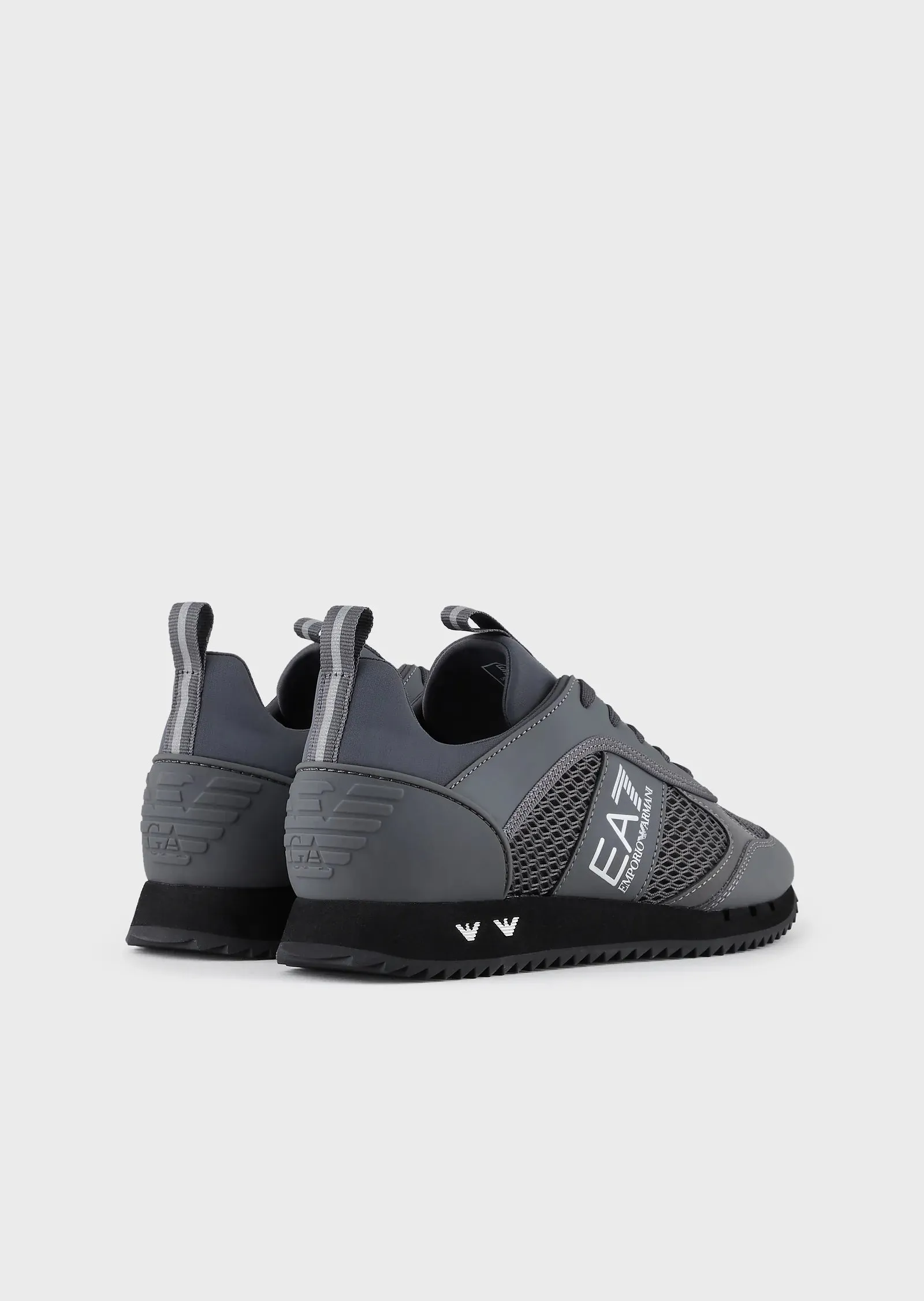 EA7 Emporio Armani X8X027 Woven Sneaker Irongate Grey