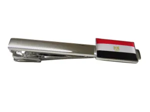 Egypt Flag Square Tie Clip