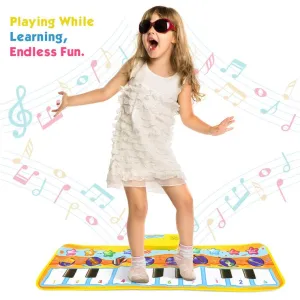 Electronic Musical Piano Mat Dance Blanket Toy