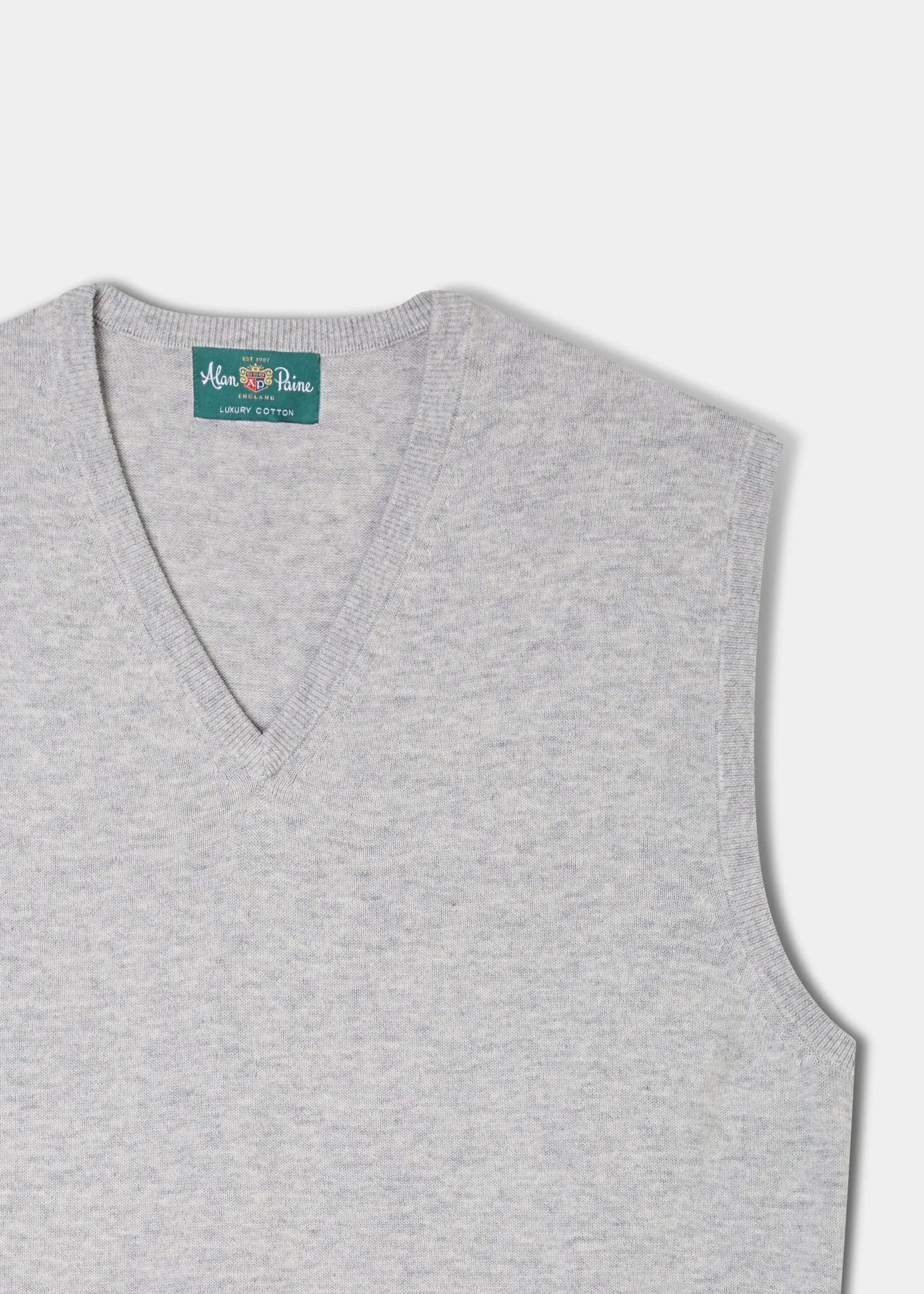 Ellerby Cotton Cashmere Slipover In Dove