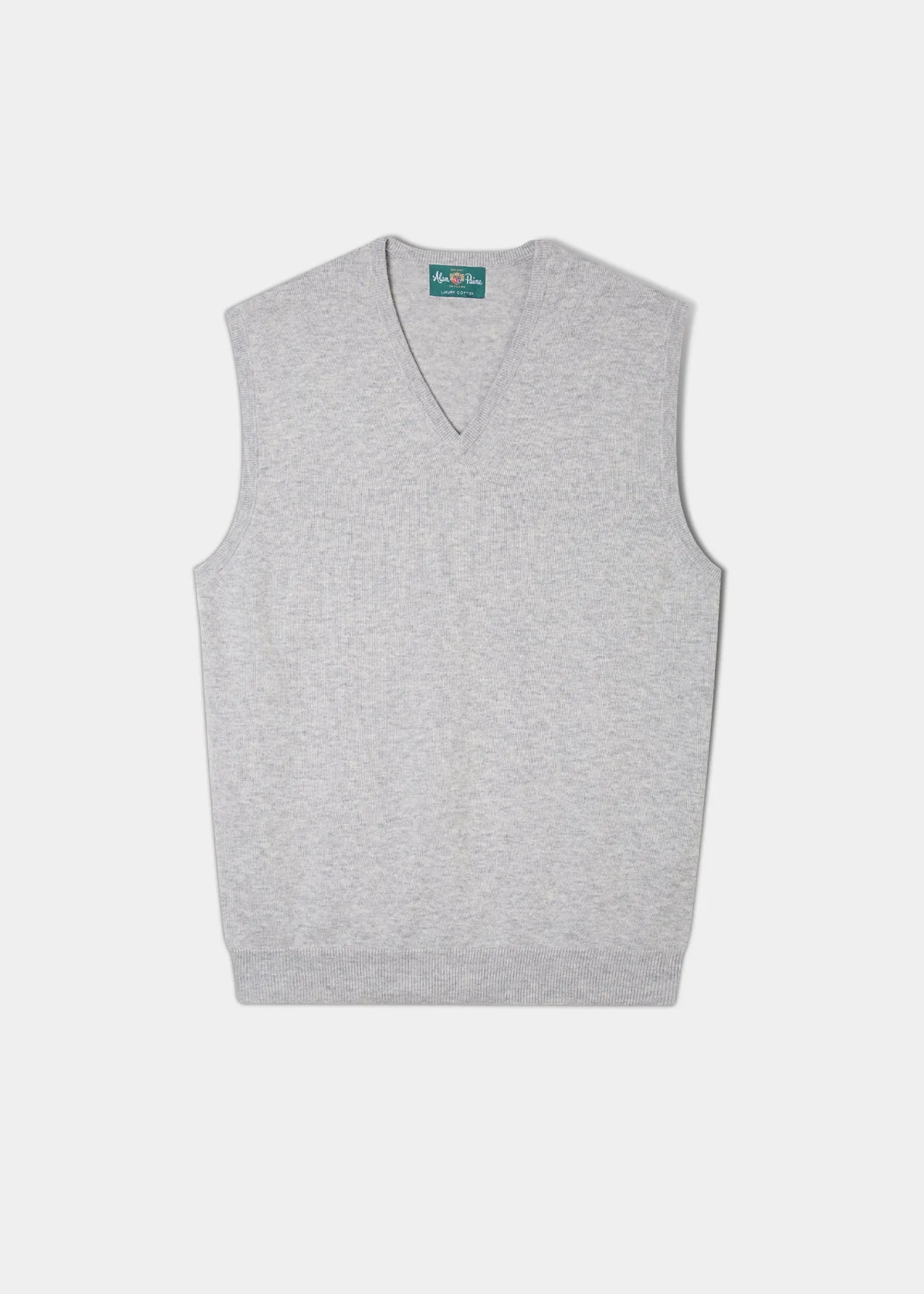 Ellerby Cotton Cashmere Slipover In Dove