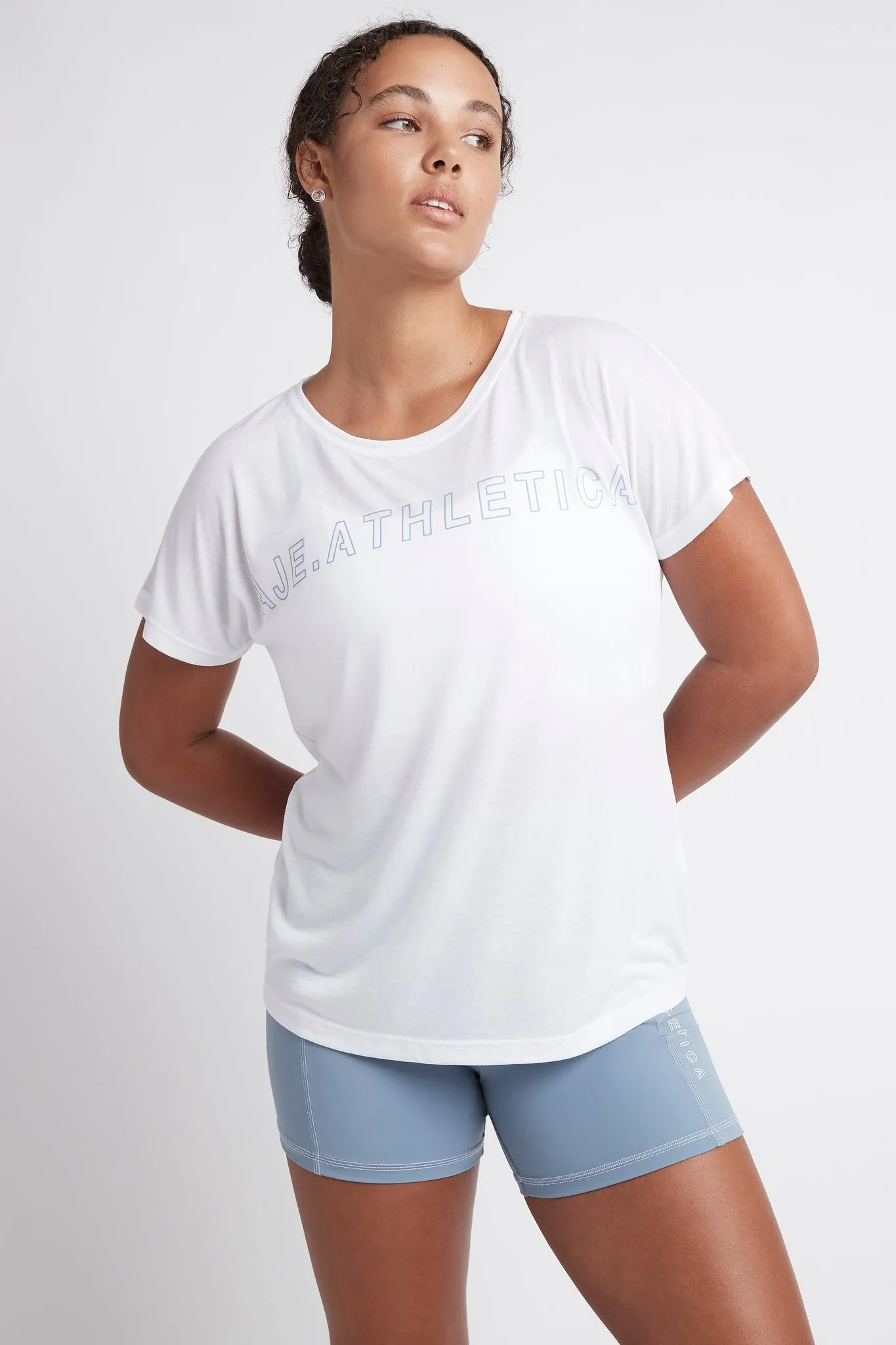 Embossed Signature Logo Training T-Shirt 110