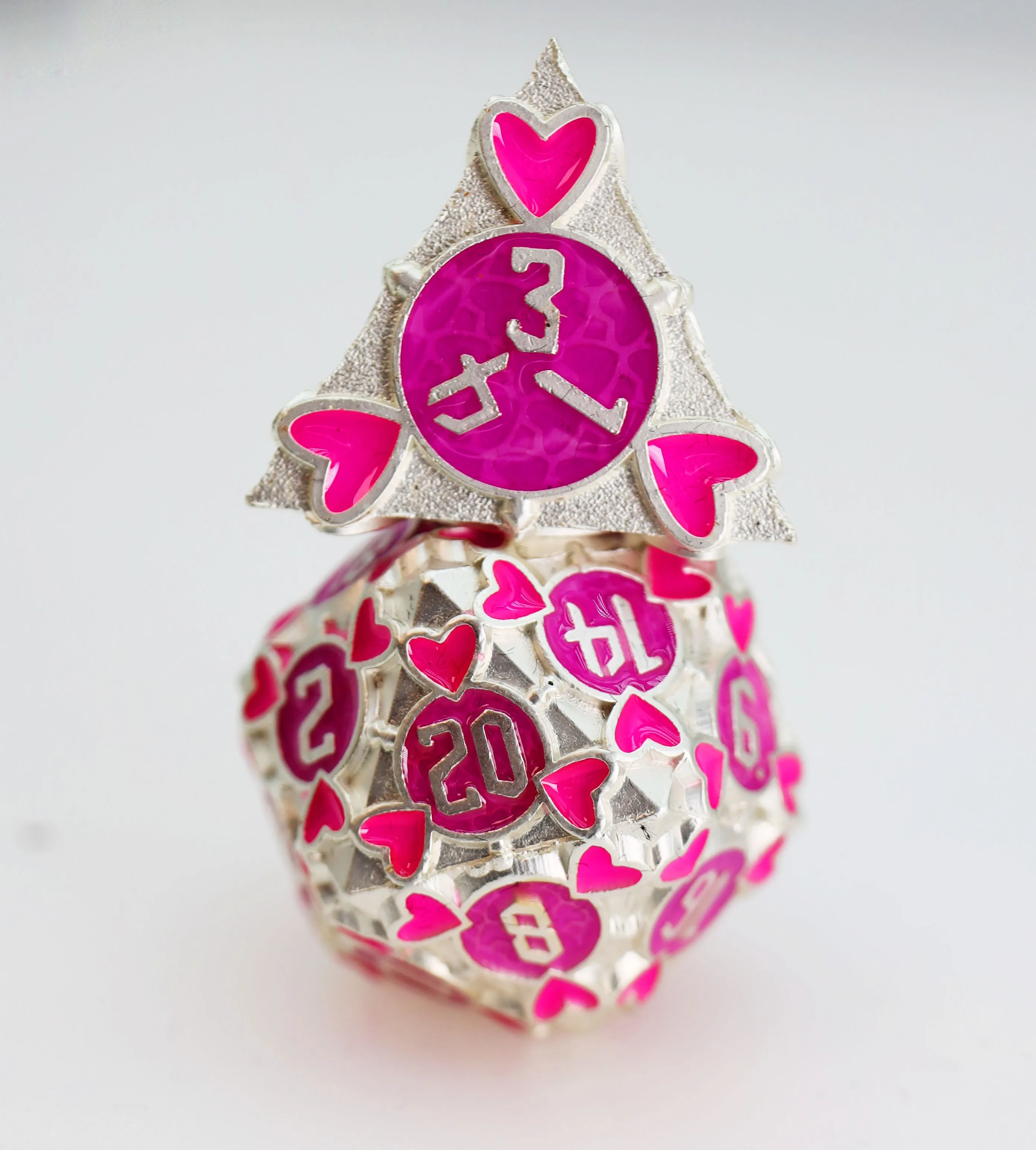 Erotes' Arrow: Hedylogos - Metal RPG Dice Set