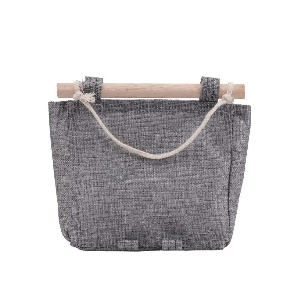 Fellibay Storage Basket Collapsible Linen Storage Bag Wall Hanging Basket Storage Bags Over Door Hanging Organizer Home Closet Wall Door Hanging Bag for Bedroom, Kitchen, Bathroom(4Pack)
